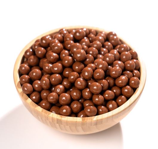 Dragées aux noisettes grillées et au chocolat au lait