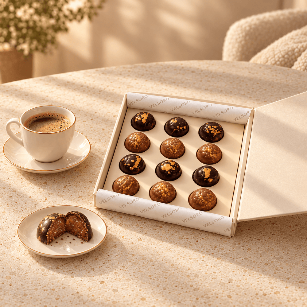 Omani Halwa, Wrapped in Belgian Chocolate