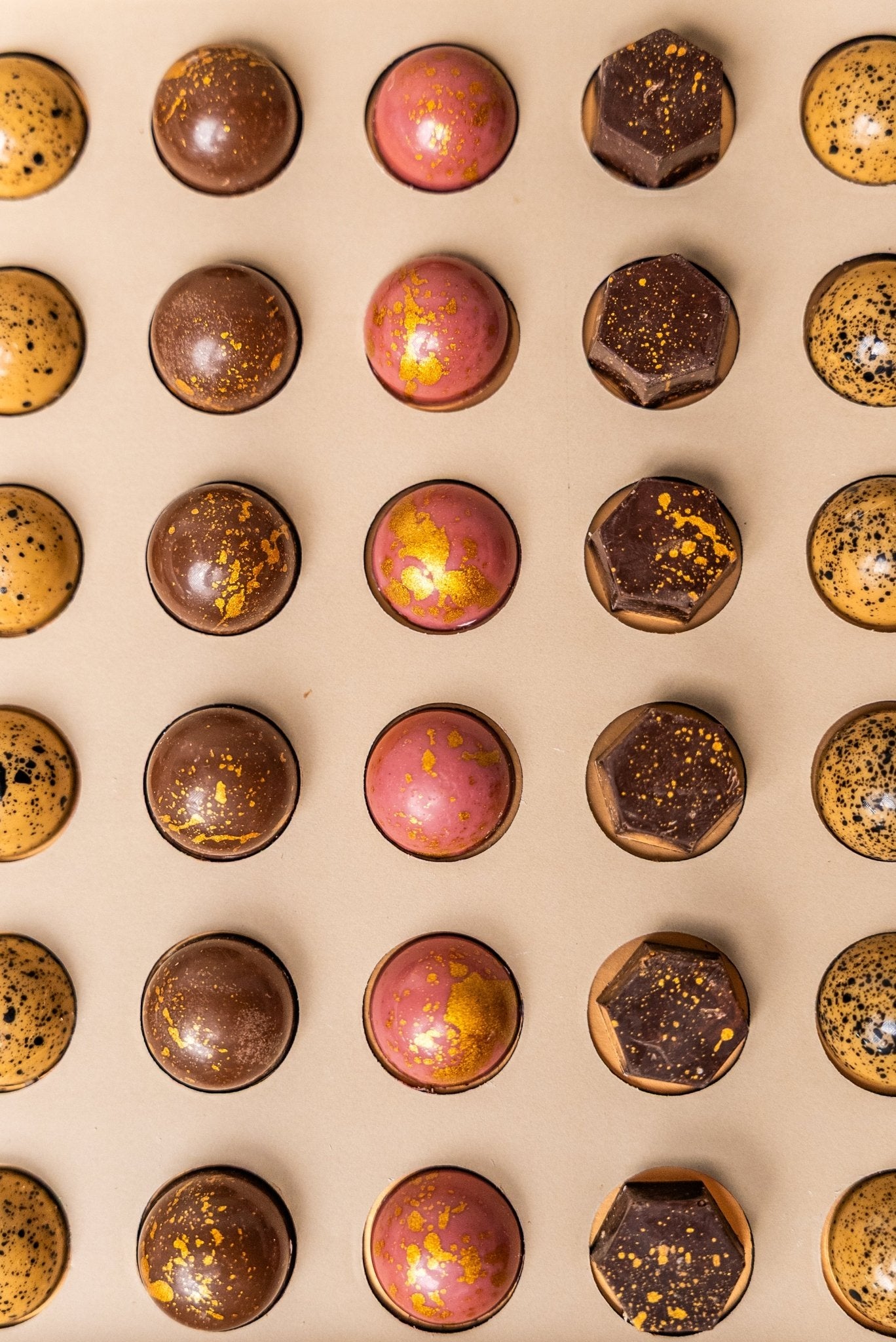 Box of 48 Mixed Artisanal Bonbons - VELSORO CHOCOLATE
