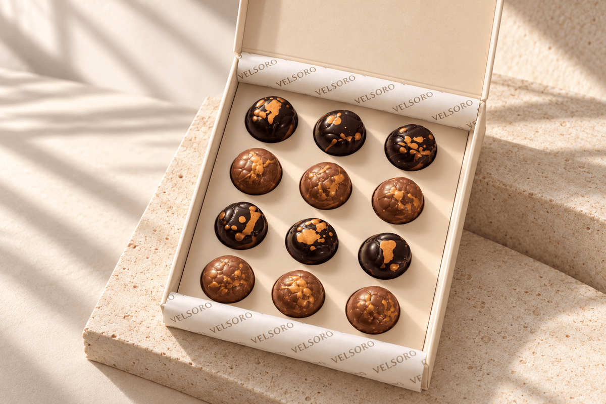 Omani Halwa Chocolate Bonbons - VELSORO CHOCOLATE
