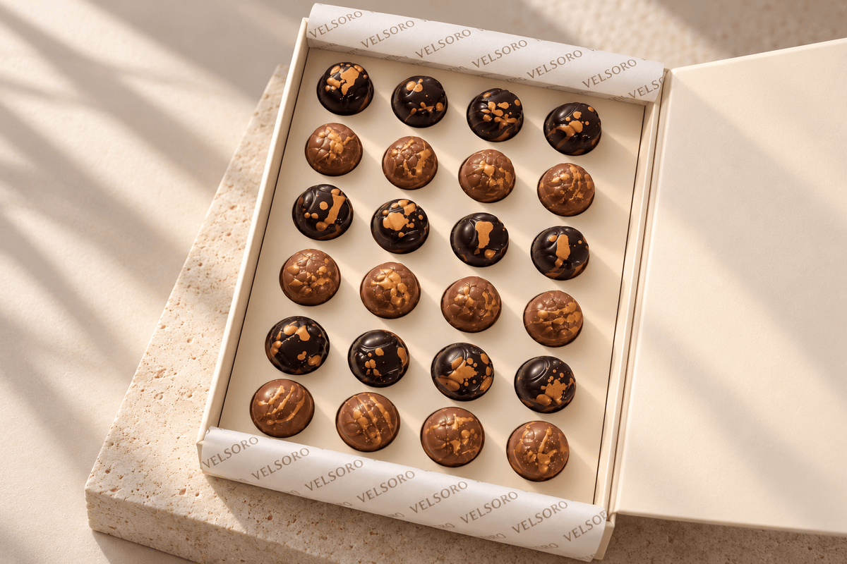 Omani Halwa Chocolate Bonbons - VELSORO CHOCOLATE