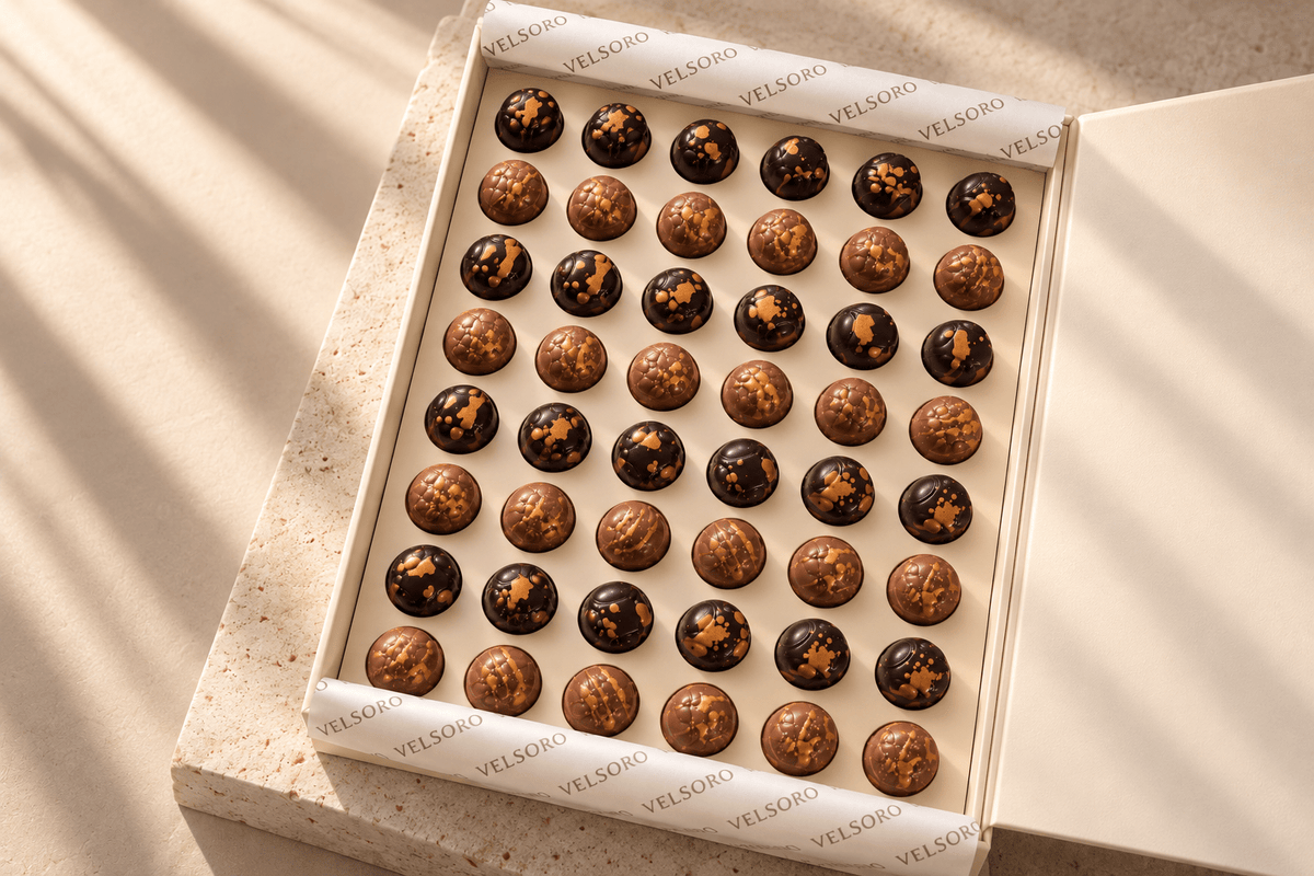 Omani Halwa Chocolate Bonbons - VELSORO CHOCOLATE