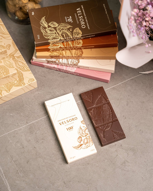 Sugar-Free Dark Chocolate Bar – 56g - VELSORO CHOCOLATE